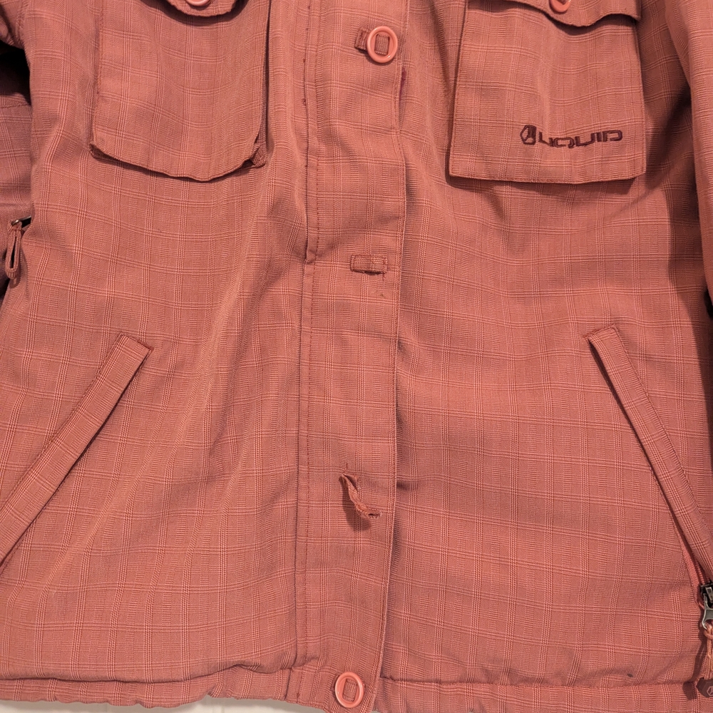 Liquid Pink Jacket With Pockets - image 8